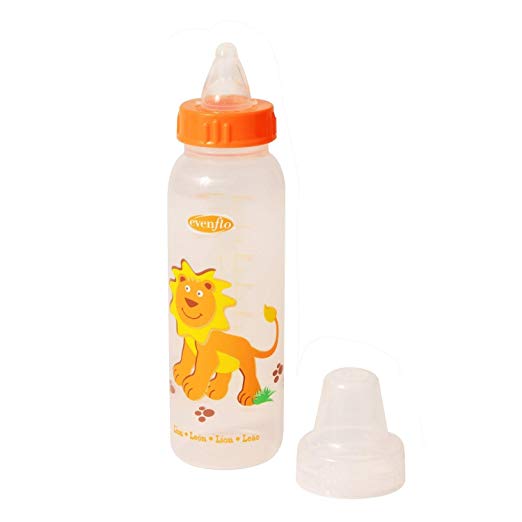 Evenflo Zoo Friends Bottle with Anatomic Nipple 8 Oz (Pack of 1)