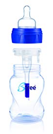 Bfree BPA-Free Anti-Colic Eco Mini Classic Baby Bottle, 5.5 oz