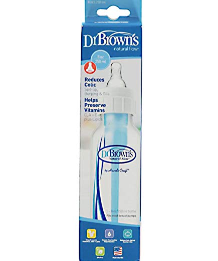 Dr. Brown's Natural Flow Bottle Set - Clear, 8 oz/250 ml