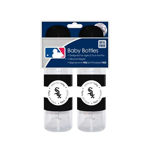 MLB Chicago White Sox Baby Bottles, 2-Pack