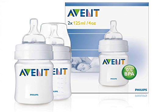 Classic Feeding Bottles (2 Pack) Size: 4 oz