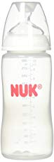 NUK 3 Piece Clear Bottles, 10 Ounce