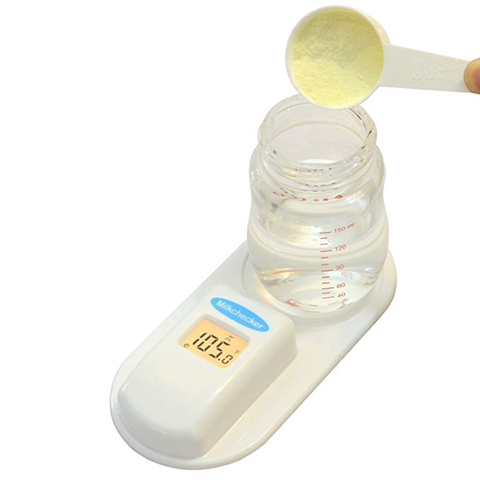 Automatic Milk Temperature Monitor,Milk Temperature Thermometer Ideal for Measuring Breast Milk & Formula Milk Temperature Thermometer for Accurate Temperature Reading for Moms