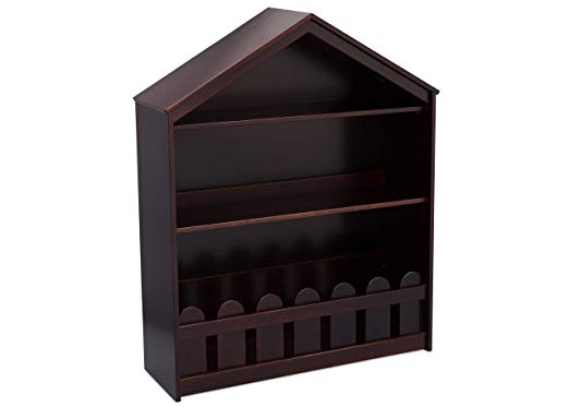 Serta Happy Home Storage Bookcase, Dark Chocolate