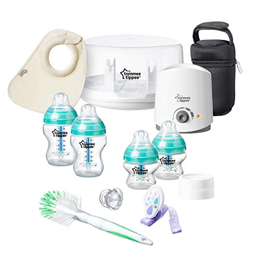 Tommee Tippee Advanced Anti-Colic Newborn Feeding and Soothing Gift Set