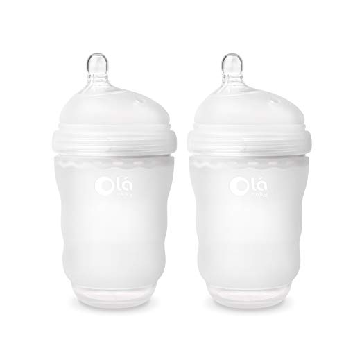 Olababy Gentle Baby Bottle (8oz, Classic) Set of Two