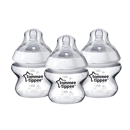 Tommee Tippee Closer to Nature Baby Bottle, 5 Ounce, 3 Count