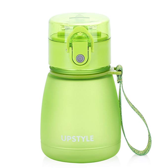 UPSTYLE Sippy Cup Children Mini Water Botter with Straw Leak Proof Portable Sports Water Bottle Travel Milk Juice Trainer Cup Toddler Learner Mug for Kids Food-Grade PC