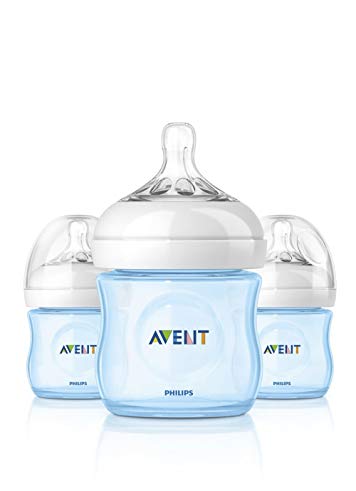 Philips AVENT Natural Bottle Set 3PK - 4oz (Boy)