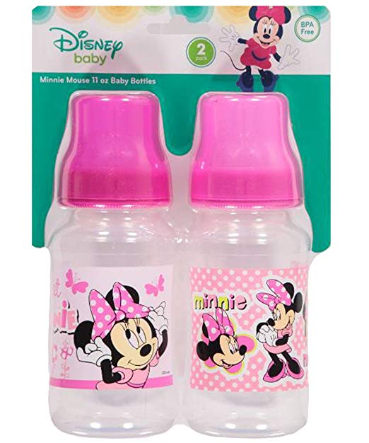 Minnie Mouse 2-Pack, 11oz Baby Bottles