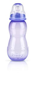 Nuby 3 Stage Bottle, 11 Ounce, Purple