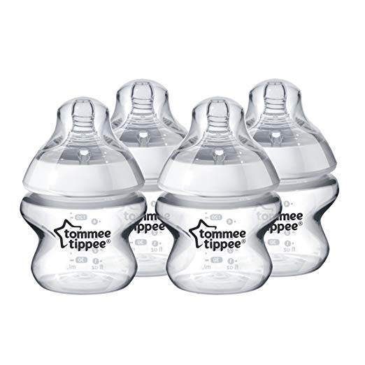 Tommee Tippee Closer to Nature Bottles, 5 Ounce, 4 Count