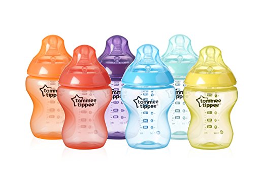 Tommee Tippee Closer to Nature Fiesta Bottle, 9 Ounce, 6 Count